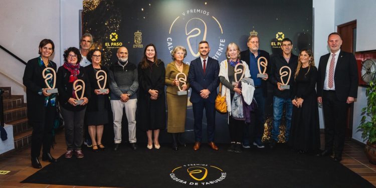 El Paso honra a la ciencia y a los visionarios de ‘La Sabatina’ en una emotiva entrega de los V Premios Caldera de Taburiente