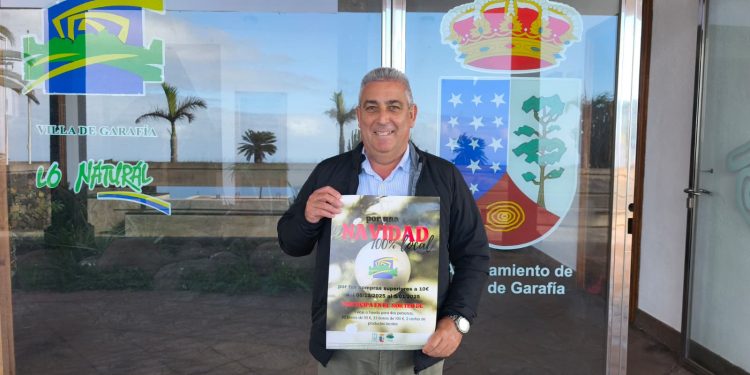 Garafía premia la fidelidad: Comprar en el pueblo esta Navidad puede valer un viaje a Gran Canaria y bonos de hasta 100 euros