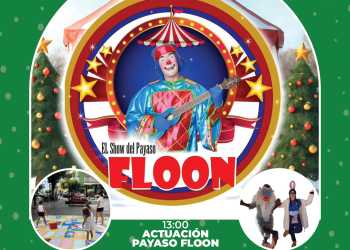 San José se transforma este sábado en un gran parque de Navidad con juegos gigantes y el show del Payaso Floon
