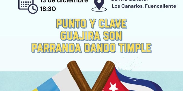 «Duelo» de versos entre dos orillas: La Palma y Cuba se abrazan en Fuencaliente con el primer encuentro ‘Punto y Clave’