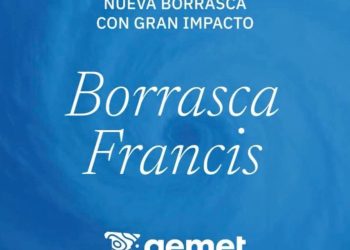 La borrasca Francis activa avisos amarillos en La Palma por lluvias, tormentas, viento y fenómenos costeros para Año Nuevo