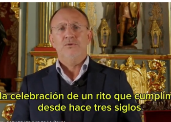 Felicitación navideña del presidente del Cabildo de La Palma, Sergio Rodríguez