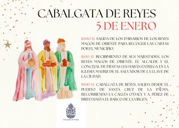 Santa Cruz de La Palma se prepara para la 109ª edición de su histórica Cabalgata de Reyes, una de las más antiguas de Canarias