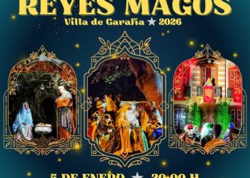 Garafía revive la historia con su Auto de Reyes Magos, el más antiguo de Canarias, recreando el encuentro con Herodes y la adoración al Niño