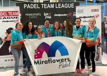 El equipo Verde Agua del C.D. MiraFlowers Pádel se corona campeón de la League Bullpadel de Canarias