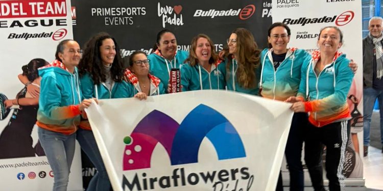 El equipo Verde Agua del C.D. MiraFlowers Pádel se corona campeón de la League Bullpadel de Canarias