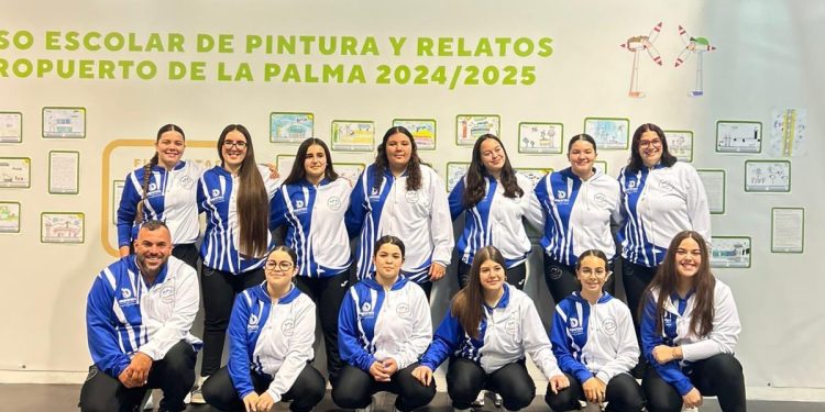La selección cadete femenina de La Palma inicia su andadura en el III Torneo Isabel Lozano en Gran Canaria