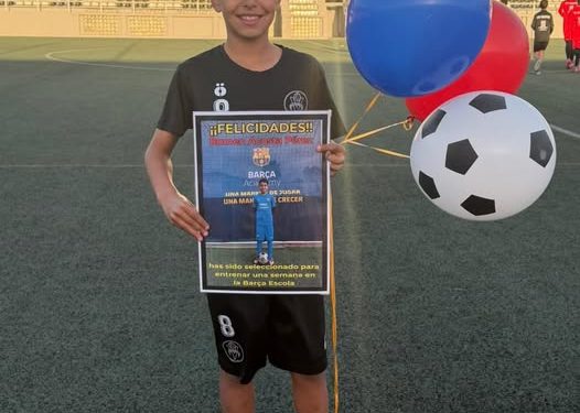 De La Palma a la Ciudad Condal: dos jóvenes promesas del fútbol palmero seleccionados por el FC Barcelona
