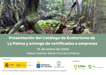 La Palma se reivindica como paraíso ‘eco’: El Cabildo presenta su primer catálogo de turismo sostenible