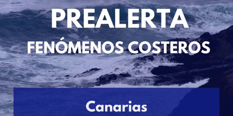 El Gobierno de Canarias declara la prealerta por fenómenos costeros en el archipiélago