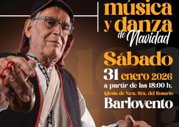 Barlovento se convierte en el epicentro de la tradición: el Cabildo organiza el XII Encuentro Insular de Música y Danza de Navidad