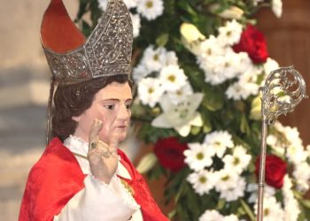 Villa de Mazo se engalana para celebrar las fiestas en honor a su patrón San Blas