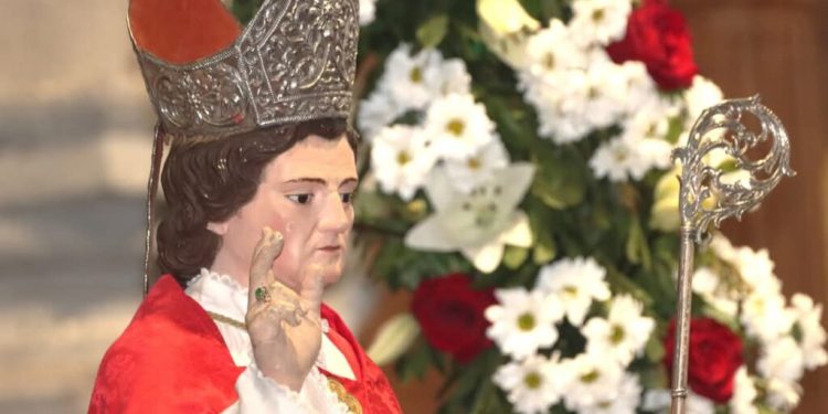 Villa de Mazo se engalana para celebrar las fiestas en honor a su patrón San Blas