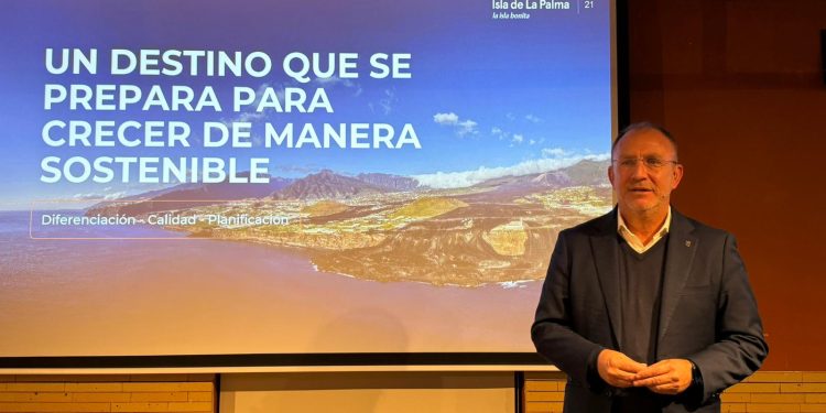 Sergio Rodríguez defiende en FITUR un modelo de turismo sostenible y alejado de las masificaciones para La Palma
