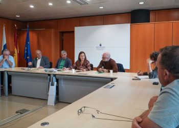 Gobierno y Asepalma urgen al Estado a financiar la red de riego y pistas para reactivar las fincas tras el volcán