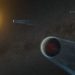 El IAC participa en el hallazgo del ‘eslabón perdido’ de la formación planetaria: mundos de «algodón de azúcar» que encogen con el tiempo