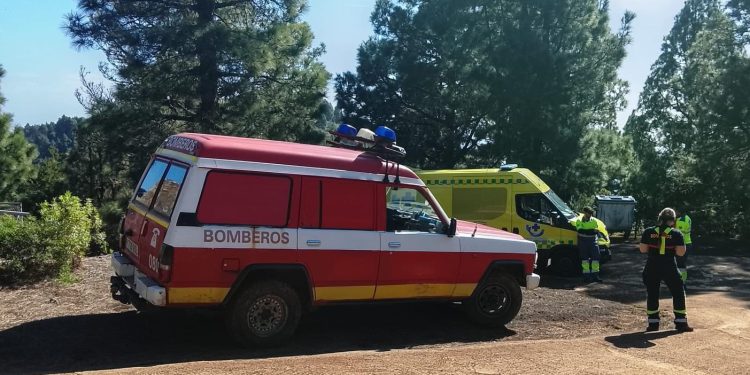 Rescate en los senderos de Sauces: un ciclista herido de carácter moderado tras una caída accidental
