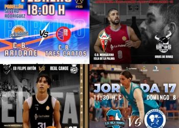 Cita con el baloncesto en La Palma: Los líderes de las ligas nacionales ponen a prueba el fortín de nuestros pabellones
