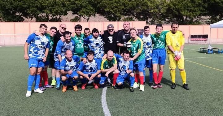 La Palma protagoniza la final provincial de la Liga Disafío en La Gomera con sus equipos de fútbol inclusivo