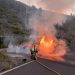 Extinguido el incendio de un vehículo en la zona de La Punta sin que se registren daños personales