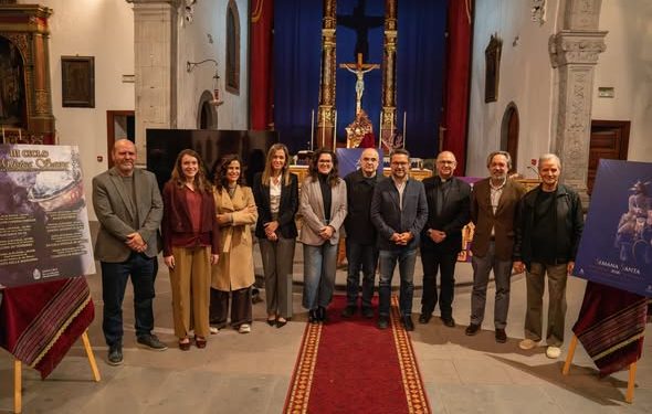 El arte de Luis Morera pone rostro a la Semana Santa 2026 de Santa Cruz de La Palma