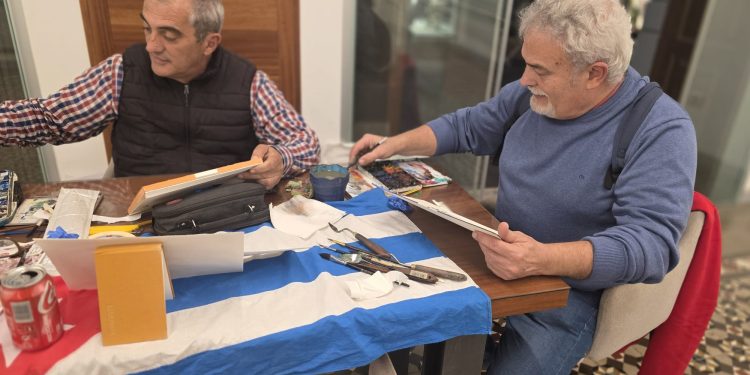 La Sala O’Daly acoge “Alma Indiana”, una visión poética de La Palma a través de la acuarela