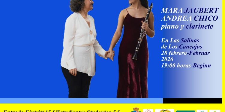 Música clásica frente al mar: descubre el programa de piano y clarinete que acogerán las Salinas de Los Cancajos.