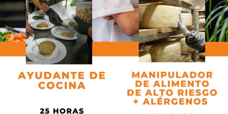 Garafía impulsa el empleo en restauración con nuevos cursos de cocina y manipulación de alimentos