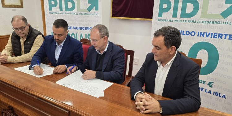 El Cabildo inyecta 2,4 millones de euros para transformar las infraestructuras de Villa de Mazo