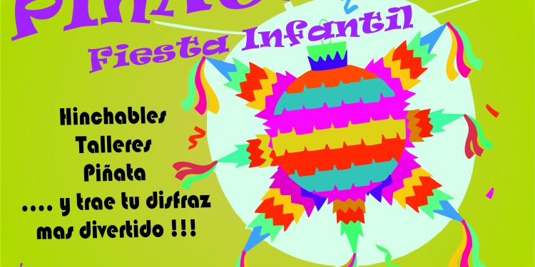 La Polvacera celebra este sábado su tradicional Fiesta Infantil de Piñata con talleres y juegos de Carnaval