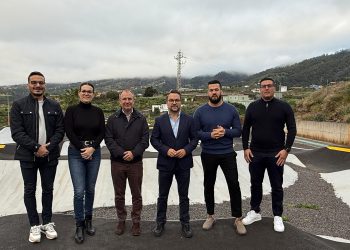 Mirca estrena pista de pump track y área recreativa con una inversión insular de 164.000 euros en Santa Cruz de La Palma