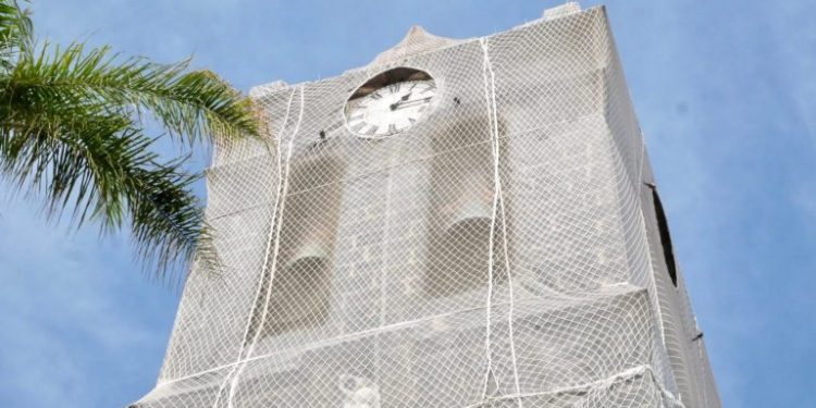 La torre de El Salvador y la Virgen de Bonanza serán restauradas tras el acuerdo de la Comisión Mixta