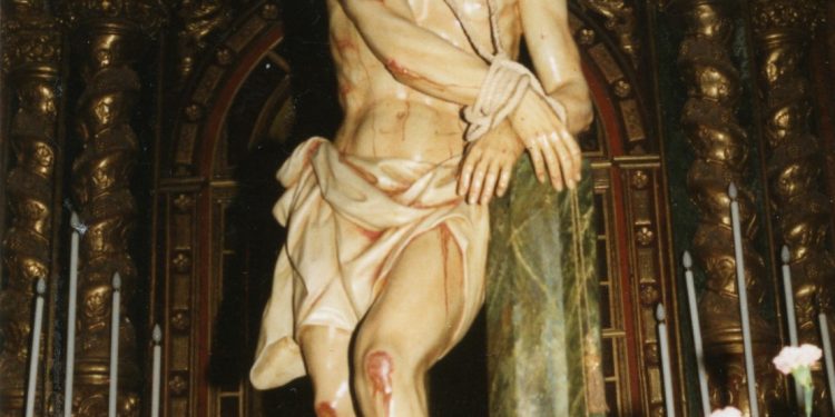 El Señor de la Columna, protagonista del cartel de la Semana Santa de Santa Cruz de La Palma, 2026