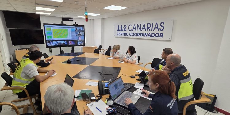 Therese azota La Palma con 112 mm en el Roque, rachas de casi 100 km/h en el aeropuerto y carreteras de cumbre cortadas
