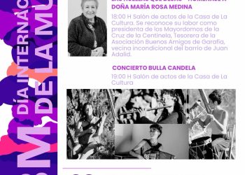 Garafía se une por la igualdad: Un emotivo homenaje a Doña María Rosa Medina encabezará los actos del 8M en la Villa