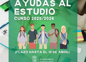 Los estudiantes de Puntallana ya pueden solicitar las ayudas municipales para costear su formación fuera de La Palma