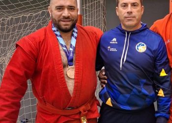 Javier Alejandro de Paz Sicilia conquista el bronce nacional de Combat Sambo en pesos pesados