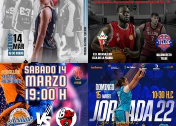 Los equipos de baloncesto de La Palma buscan dar el salto definitivo hacia el ascenso y la permanencia este fin de semana