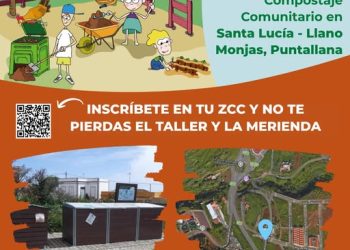 Puntallana impulsa la sostenibilidad con un nuevo taller de compostaje comunitario en Santa Lucía