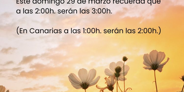 Llega el horario de verano: este domingo adelantamos los relojes una hora en toda España