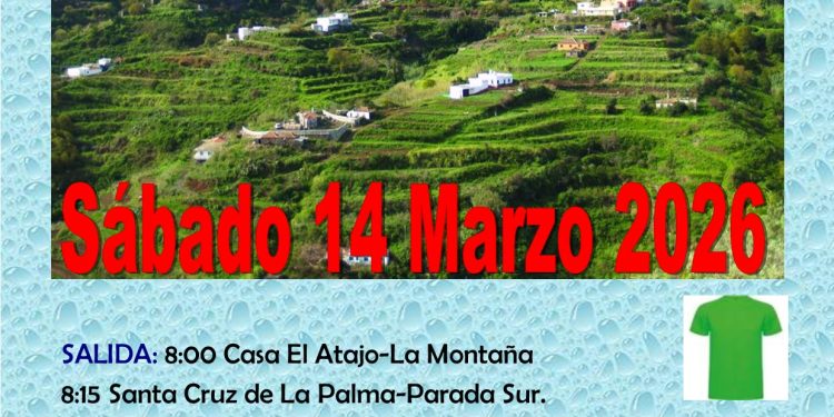 EL Atajo organiza la caminata nº 979 «Tenagua – Puntallana» el próximo sábado 14 de marzo
