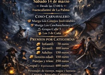 Fantasía y premios en el sur: descubre todo sobre el ‘Carnaval de Cuentos’ de Fuencaliente este sábado