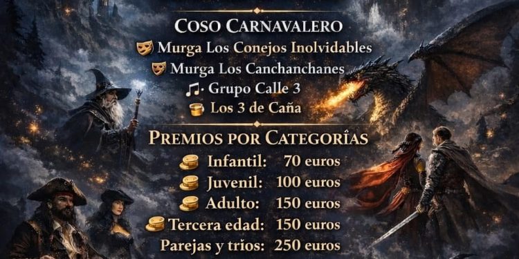 Fantasía y premios en el sur: descubre todo sobre el ‘Carnaval de Cuentos’ de Fuencaliente este sábado