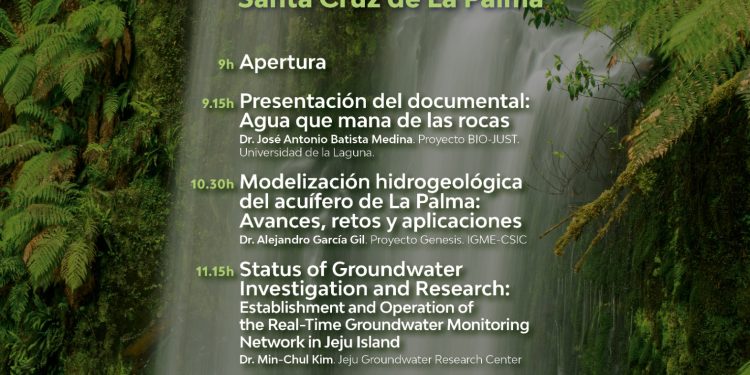 Expertos internacionales analizan en la palma cómo asegurar el futuro del agua en terrenos volcánicos