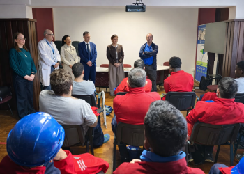 Quince desempleados de la isla mejoran su futuro laboral tras especializarse en la rehabilitación de edificios públicos