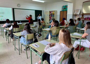 Educación retoma la actividad lectiva presencial este lunes tras el paso de la borrasca Therese