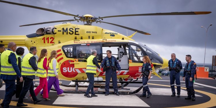 Canarias blinda sus emergencias aéreas con una inversión de 39 millones y un nuevo helicóptero con base en fuerteventura