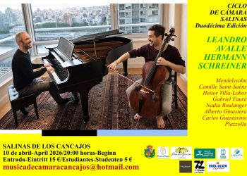 El ciclo de cámara salinas llena de música los cancajos con una doble cita este fin de semana