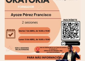 Domina el arte de hablar en público: Fedepalma organiza un taller práctico de oratoria en Los Llanos de Aridane