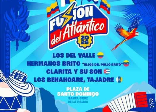 Santa Cruz de La Palma celebra la diversidad con el encuentro musical ‘Fusión del Atlántico 2026’